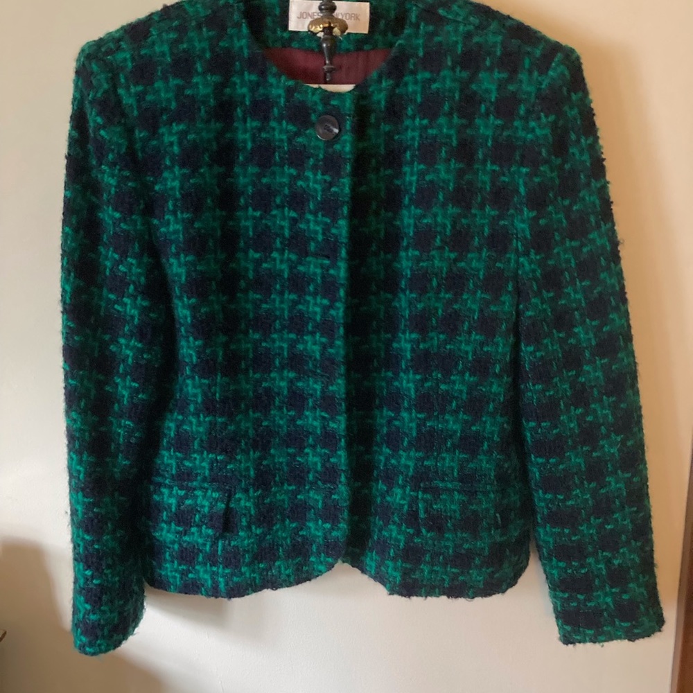 Vintage Jones New York Wool jacket size 12 - Picture 6 of 6